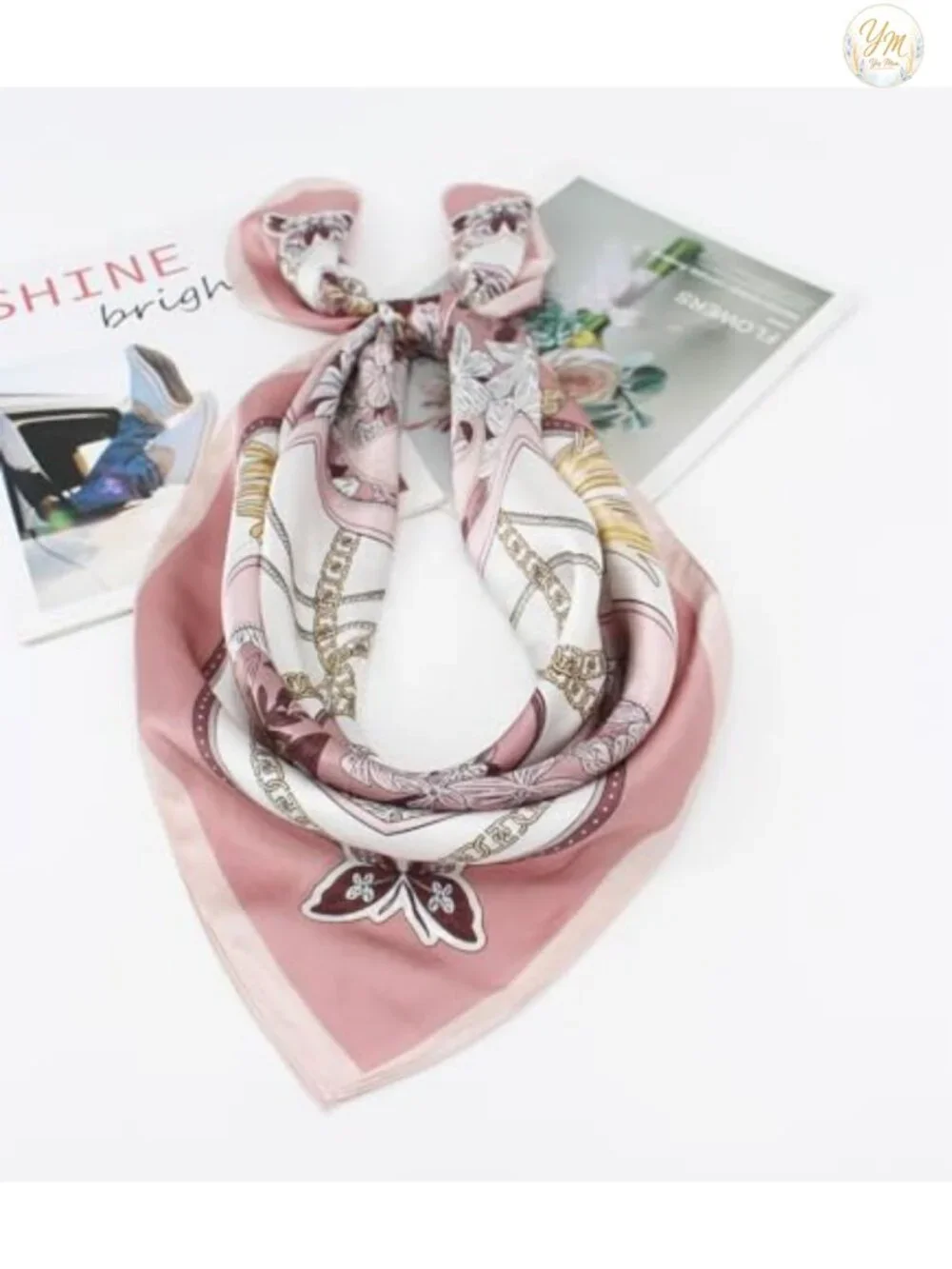 100% Mulberry Silk Scarf 35